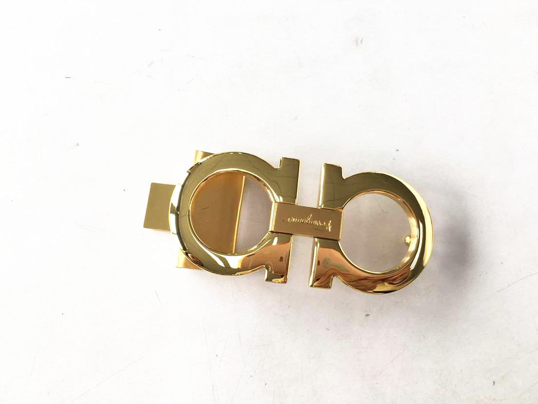 不銹鋼皮帶扣電鍍金色真空鍍膜加工