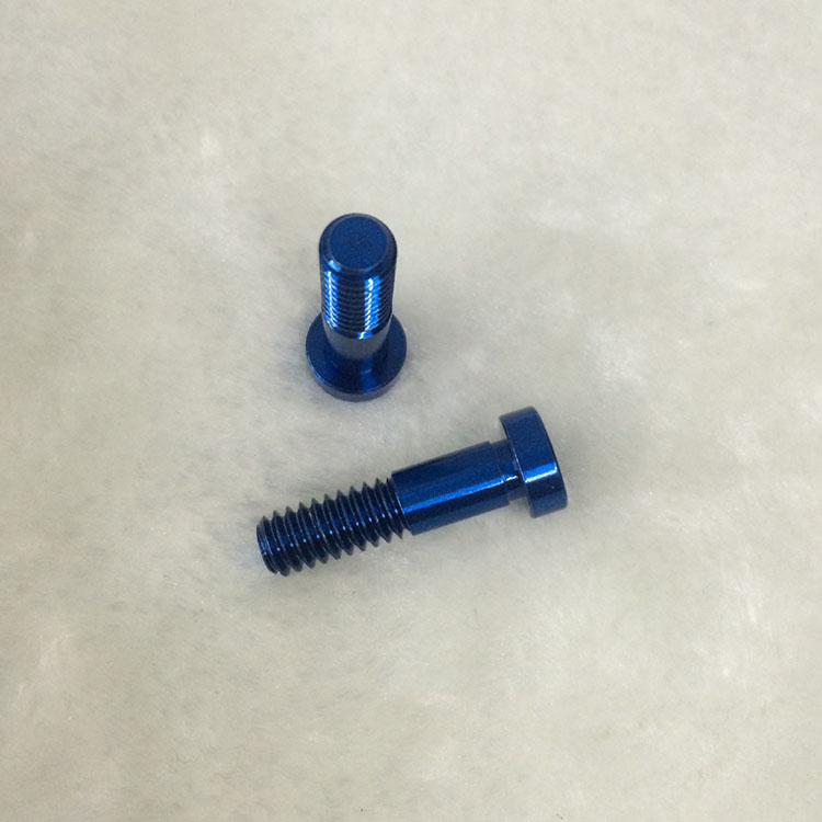 不銹鋼螺絲藍色真空電鍍加工 五金不銹鋼螺絲黑色真空鍍膜加工