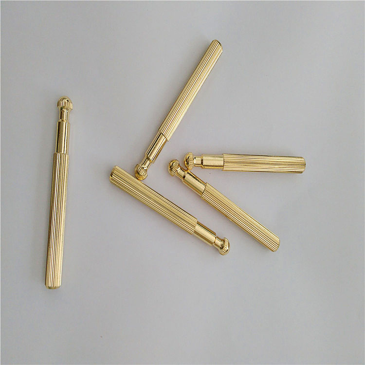 不銹鋼螺絲棒真空電鍍金色 東莞PVD真空電鍍加工