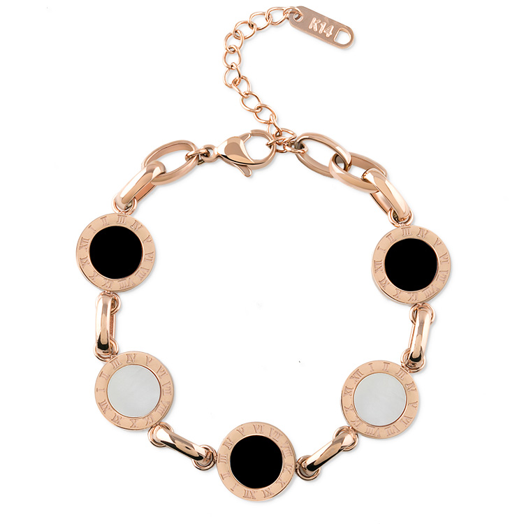 不銹鋼手鏈真空電鍍玫瑰金 首飾PVD真空鍍膜加工