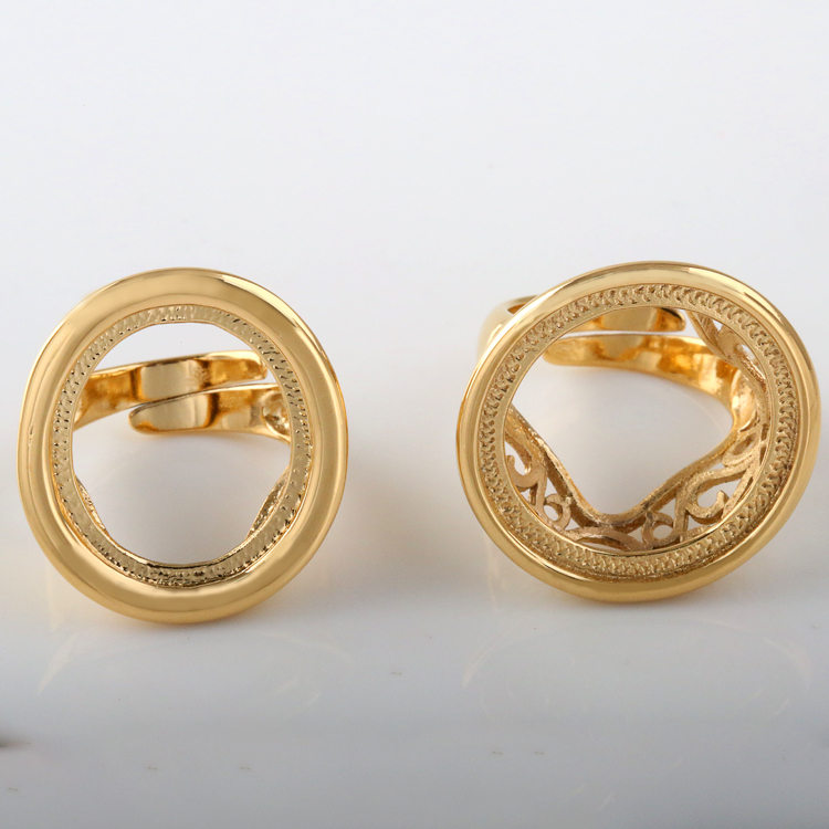 五金戒指PVD真空電鍍18K金 廣東首飾真空鍍膜電鍍加工