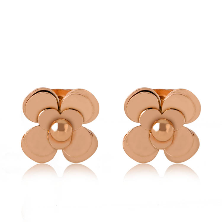 不銹鋼首飾真空電鍍加工 東莞不銹鋼耳釘PVD真空鍍膜電鍍玫瑰金加工