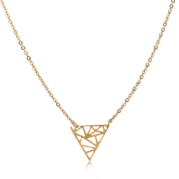 項(xiàng)鏈?zhǔn)罪椪婵针婂僆P金色 東莞千屹首飾PVD真空電鍍加工廠