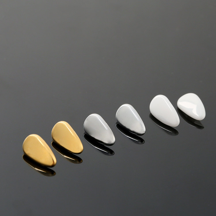 陶瓷眼鏡架鼻墊鼻托真空PVD電鍍加工 IP灰色金色